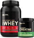 Double Rich Chocolate Whey Protein Isolate 2 Lbs and Unflavored Micronized Creatine Monohydrate Powder 300 Grams Y17608