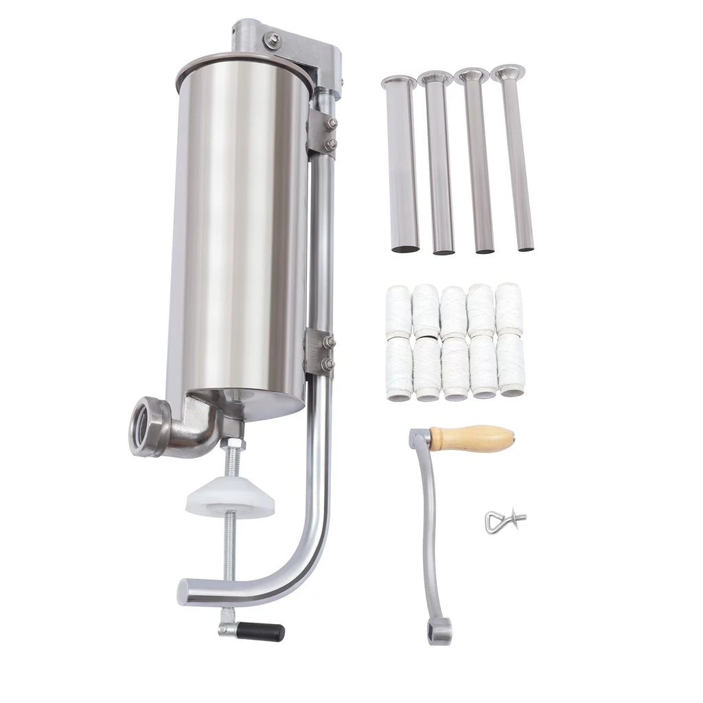 6LBS/3L Stainless Steel Vertical Sausage Stuffer A957725