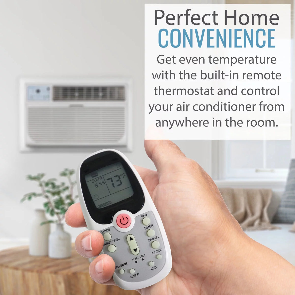 12,000 BTU White Through-the-Wall Air Conditioner G54236