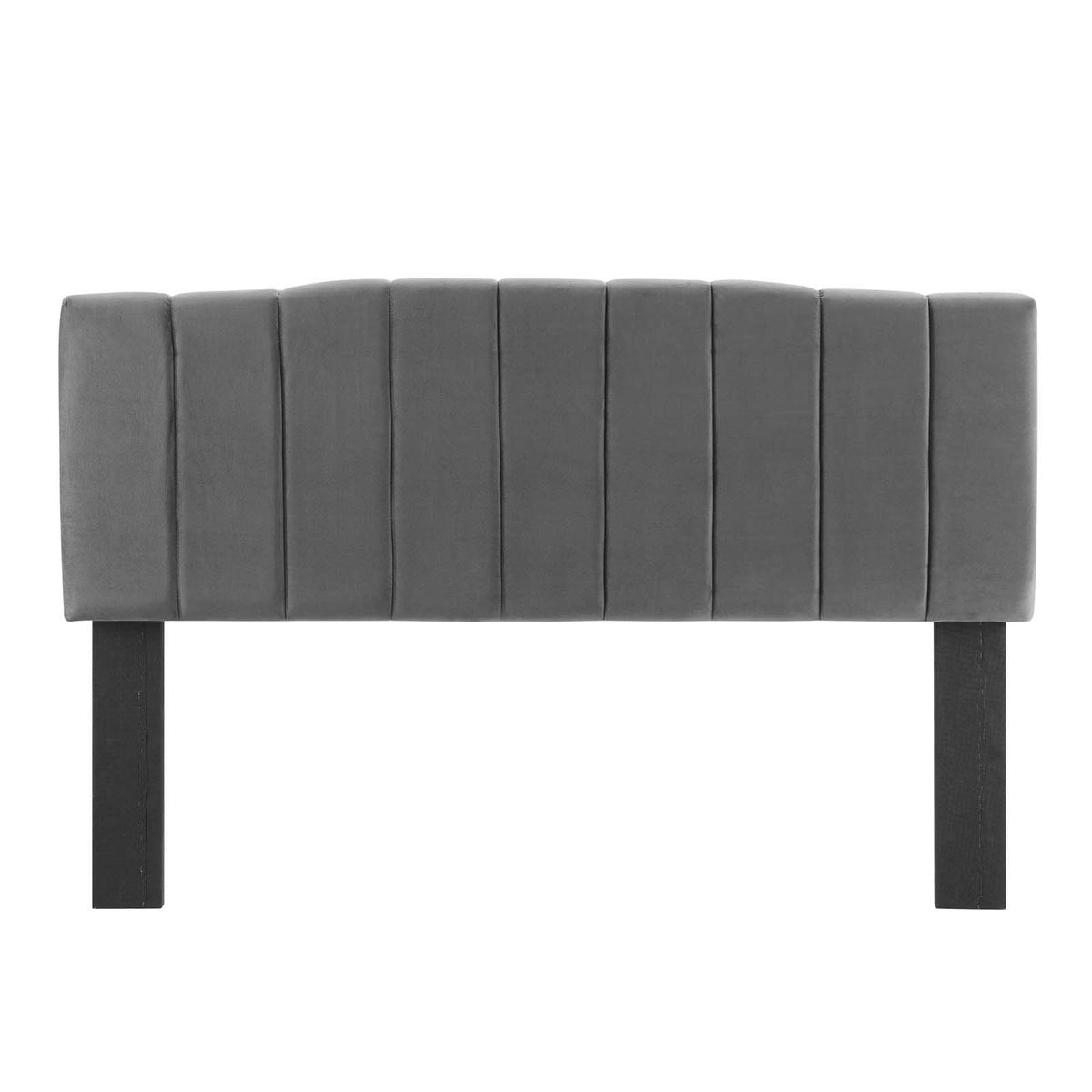 Navy Performance Velvet Full/Queen Headboard I383