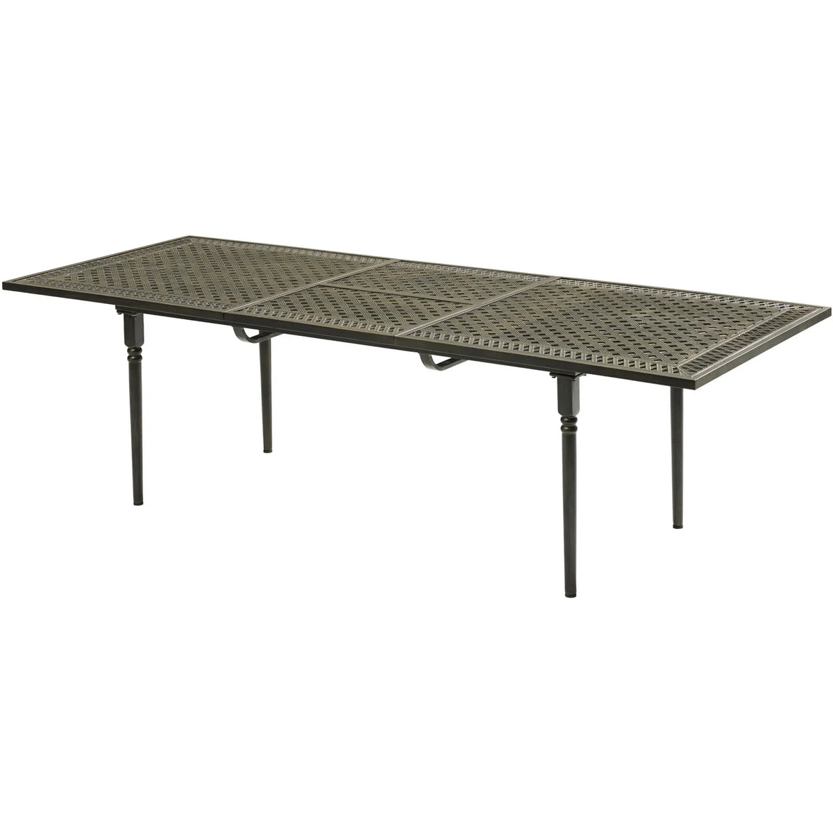 9-Piece Dining Set with Expandable Table and 8 Swivel Rockers Y349740