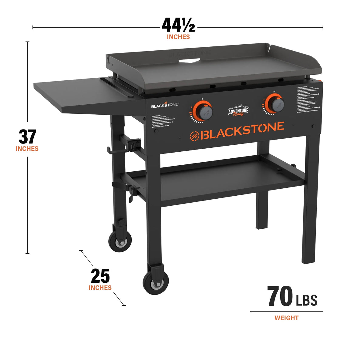 2-Burner Propane Griddle D4315