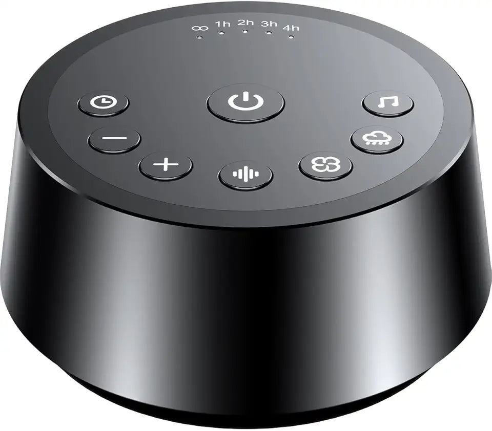 White Noise Machine with 25 Soothing Sounds 32 Volume Levels 5 Timers O2260