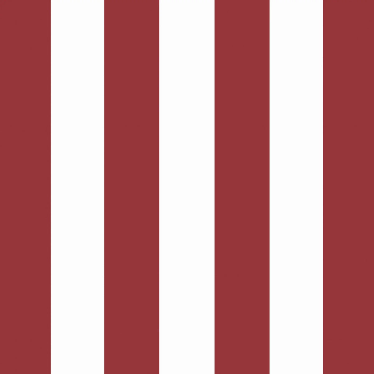 Ruby Red Cabana Stripe Outdoor Dining Chair Cushion M829