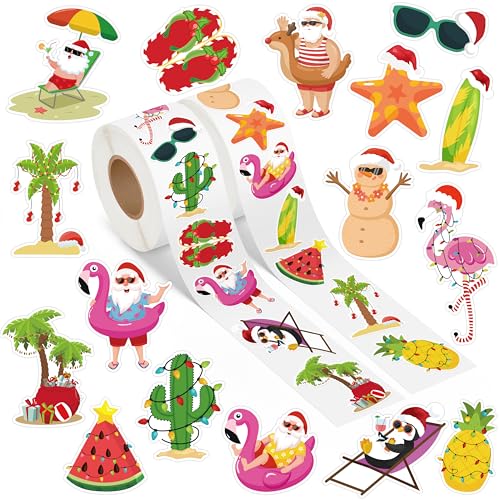 Black Cat Sticker 1000Pcs 2 Rolls 16 Patterns Waterproof Self-Adhesive Decals Z6406