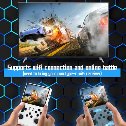 Handheld Game Console 3.5 inch IPS Screen 3800mAh 256G TF Card M293