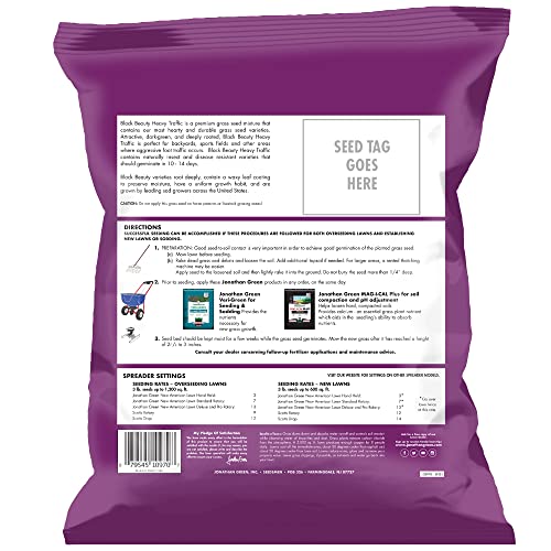 Black Beauty Heavy Traffic Grass Seed 25 lb L54798