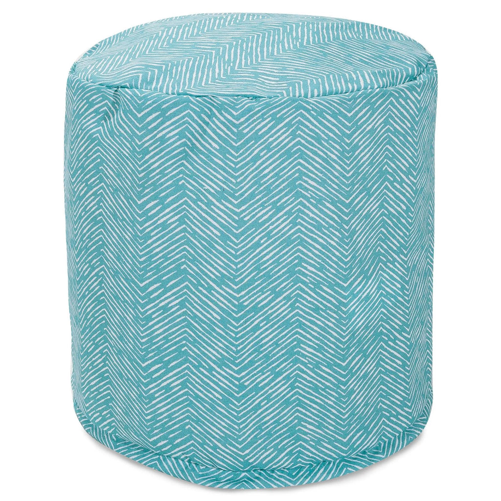 Indoor Outdoor Fabric Pouf V7516