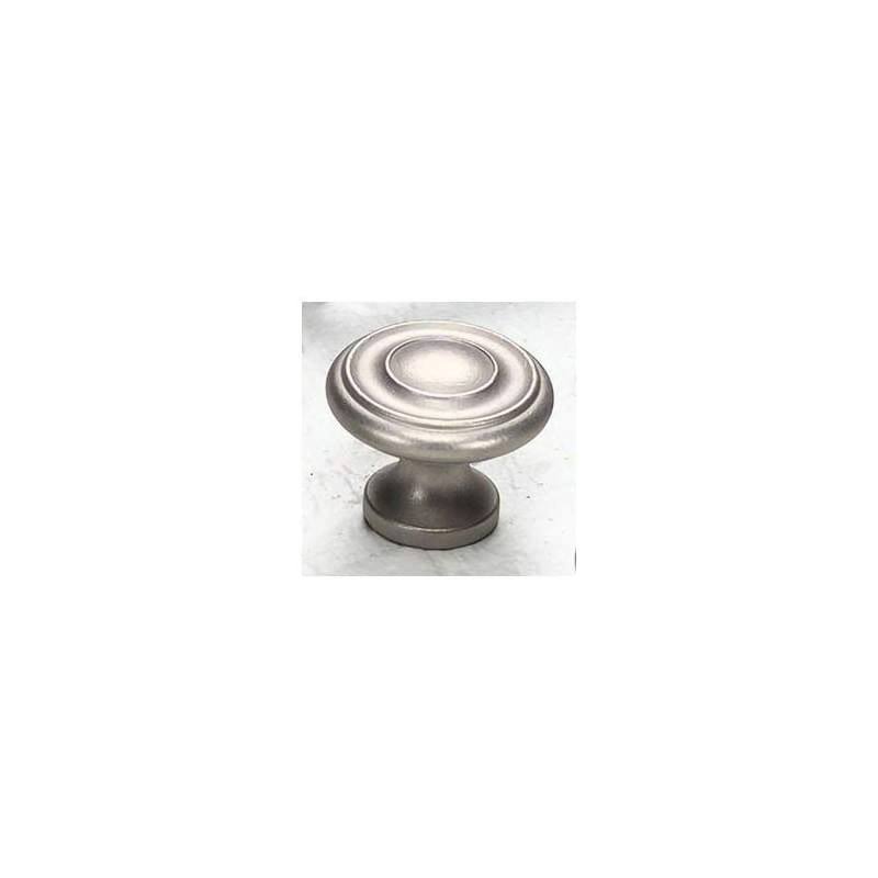 1-1/2 inch Mushroom Cabinet Knob Distressed Nickel R702