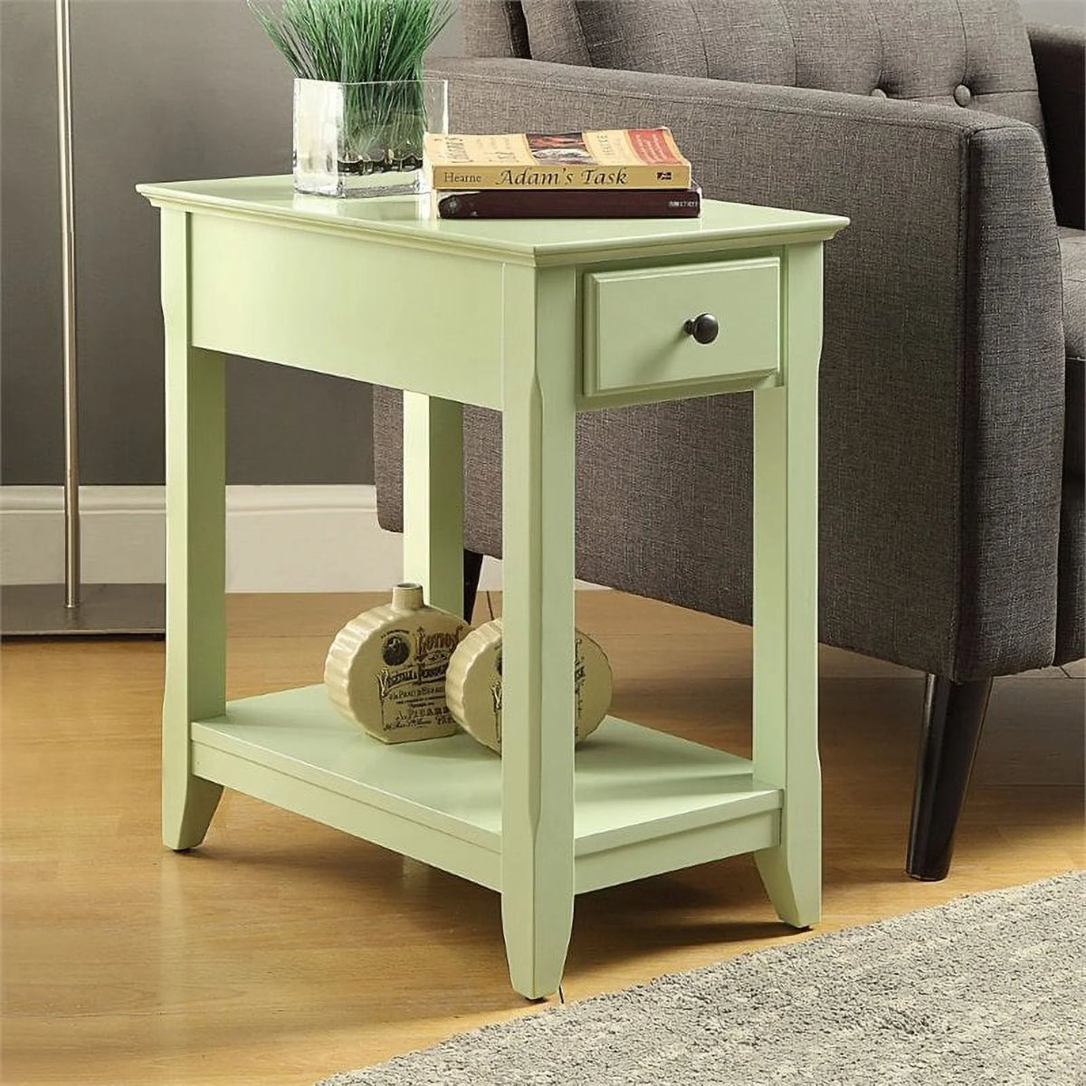 End Table in Light Green R810