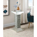 Mirrored Faux Diamonds Pedestal G258878