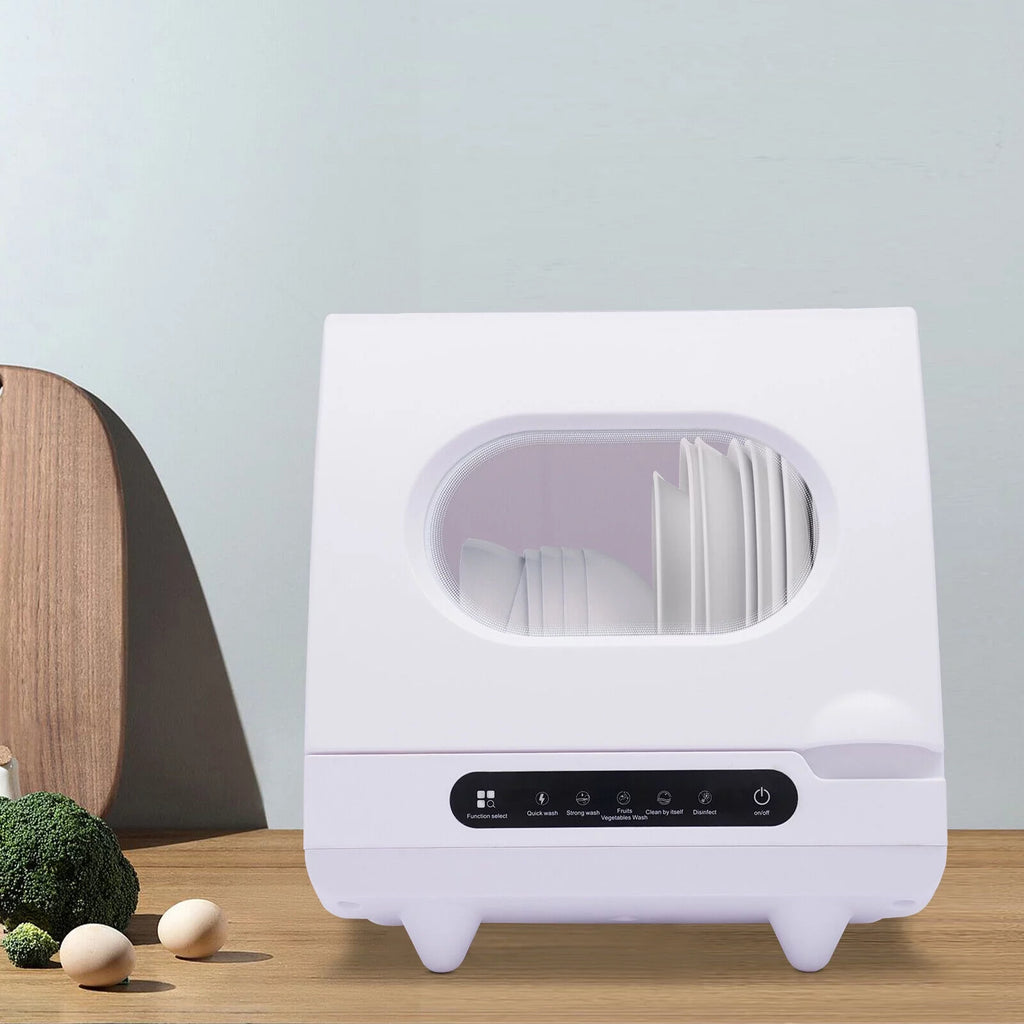 Portable Countertop Dishwasher 5 Washing Programs Mini Dishwashers Z655074