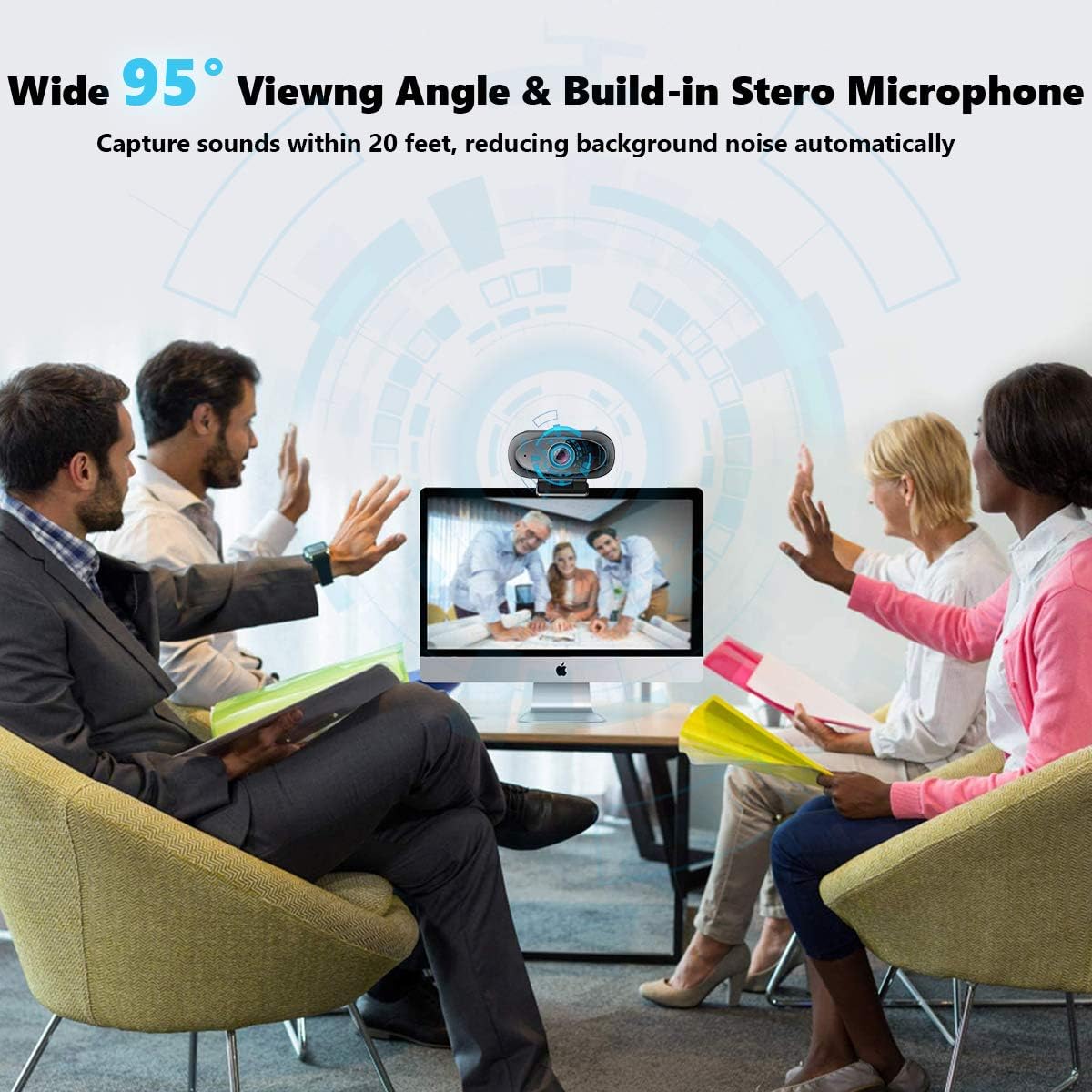 Full HD 1080p Webcam with Microphones Z99103