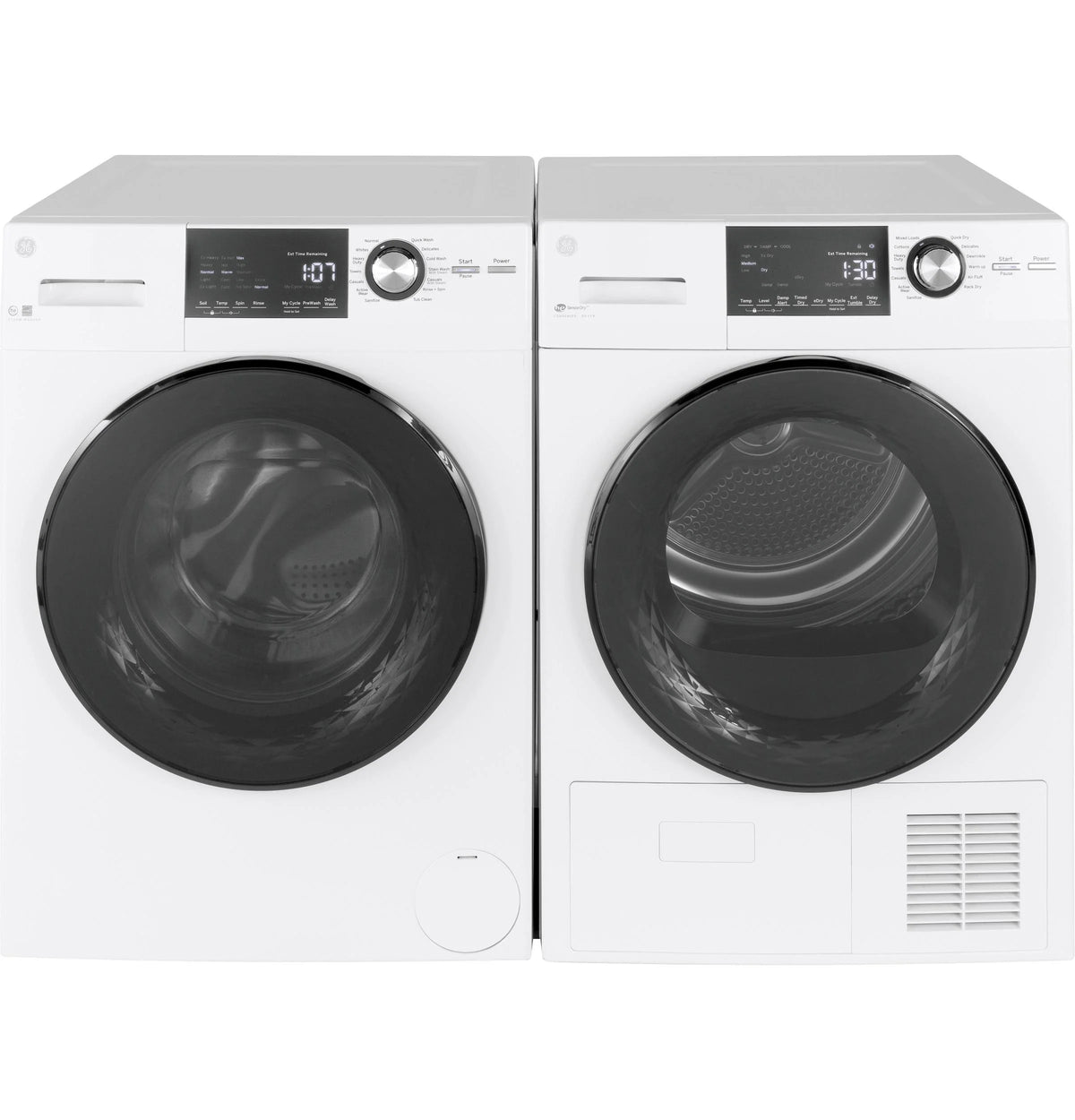 24 Frontload Washer with Steam 2.4 cu. ft. White Q127
