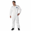 White Large Polyethylene Coveralls O1445