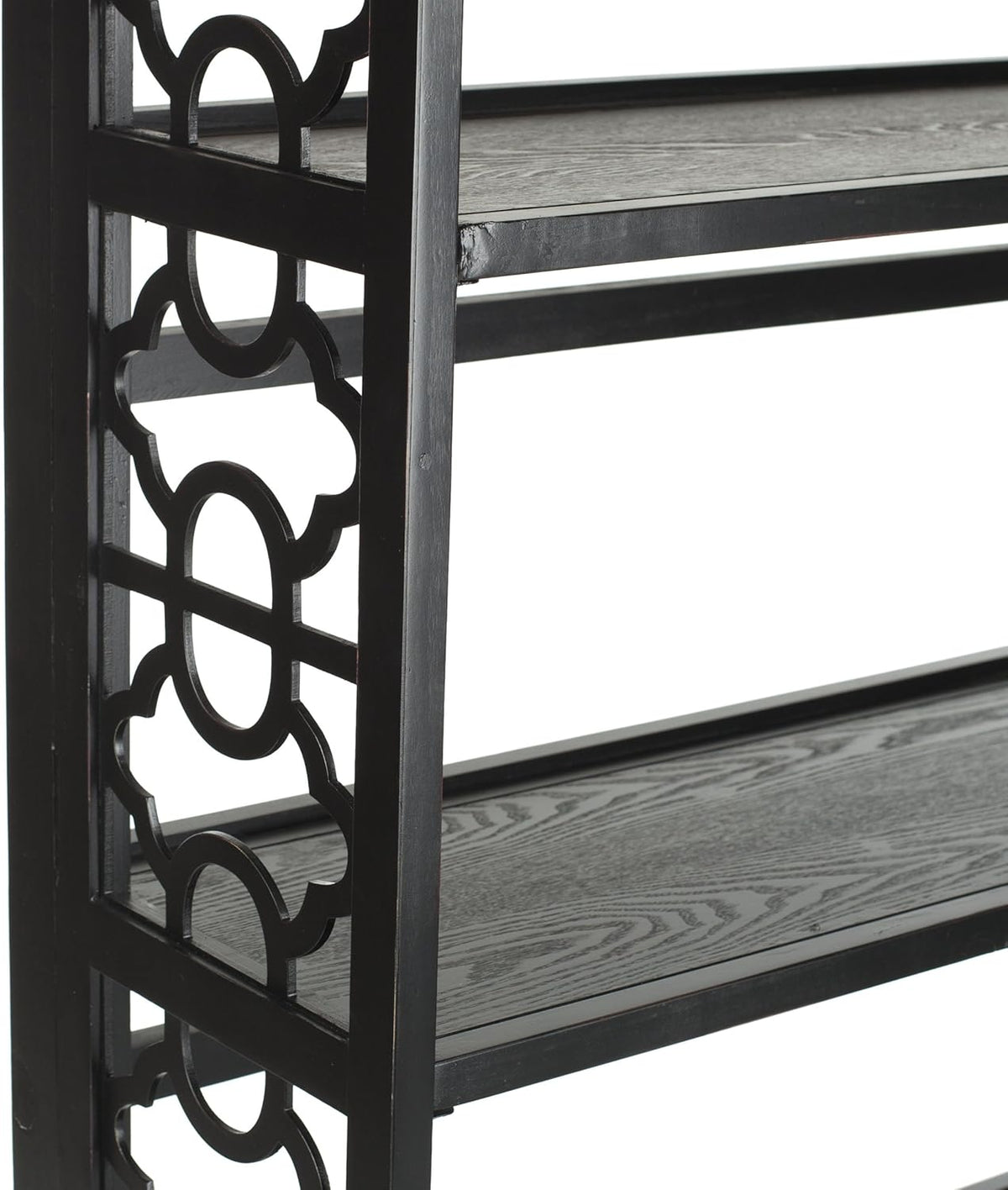 Black 5-Shelf Bookcase F128