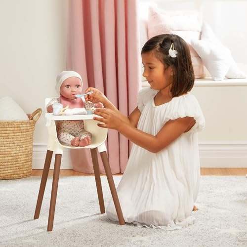 14-Inch Baby Doll Nursery Playset with High Chair, Playpen & Jogger Stroller D4828