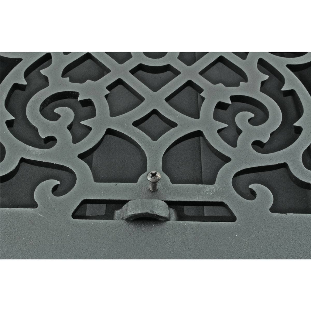Cast 10 x 12 Duct Floor Heat Register Louver Vent E990166