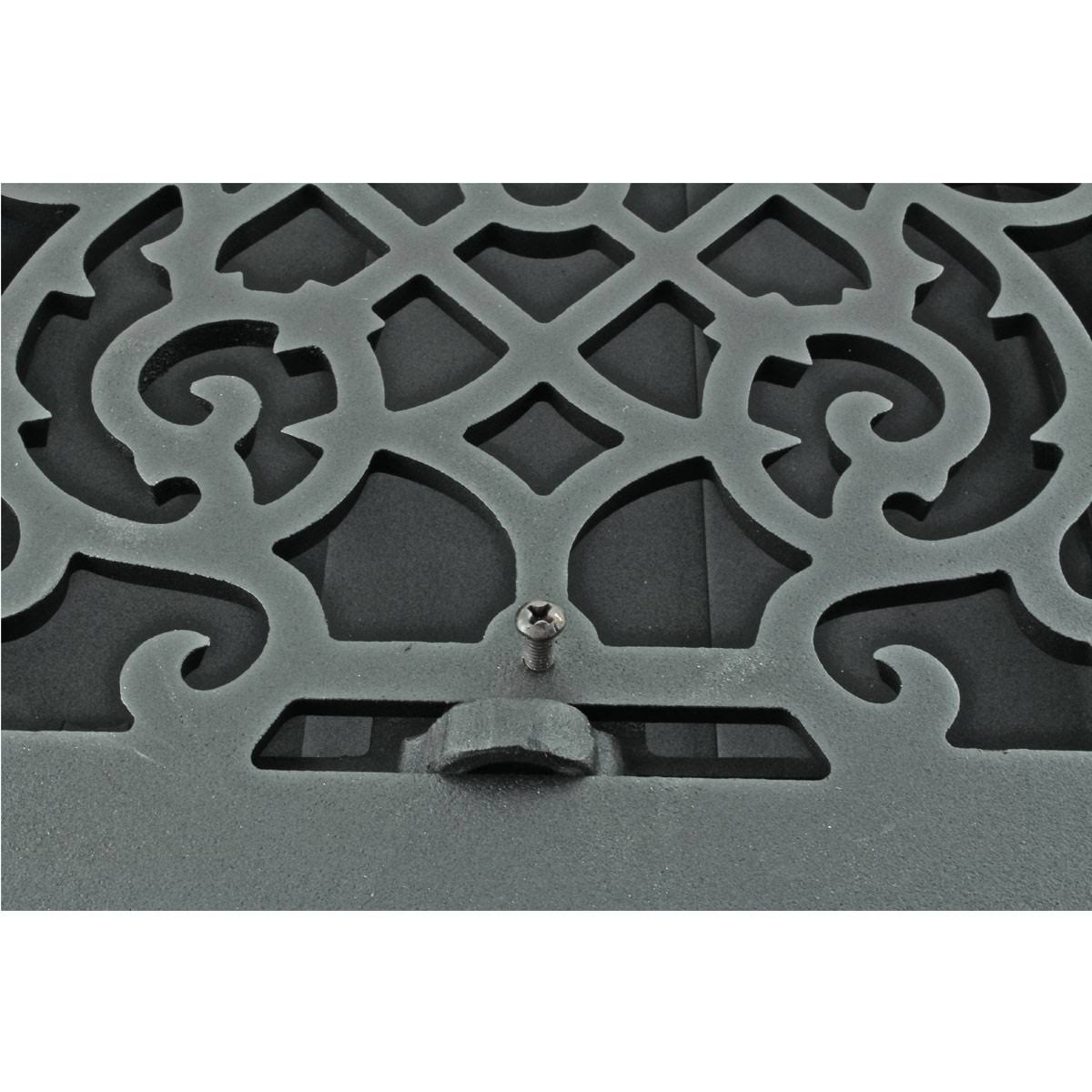 Cast 10 x 12 Duct Floor Heat Register Louver Vent E990166