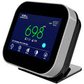 Indoor CO2 Meter Temperature Humidity Air Quality Monitor Black N348