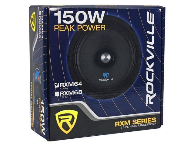 6.5x22 600W 4 Ohm Mid-Range Car Speakers Kevlar Cone S295
