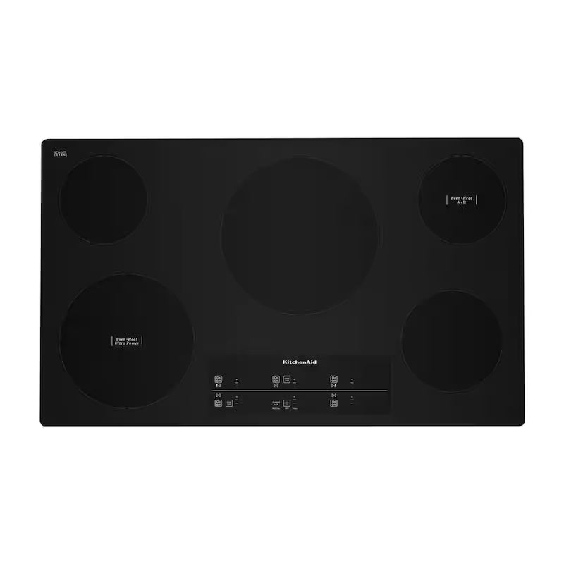 Black 36 in. 5 Element Electric Cooktop M316