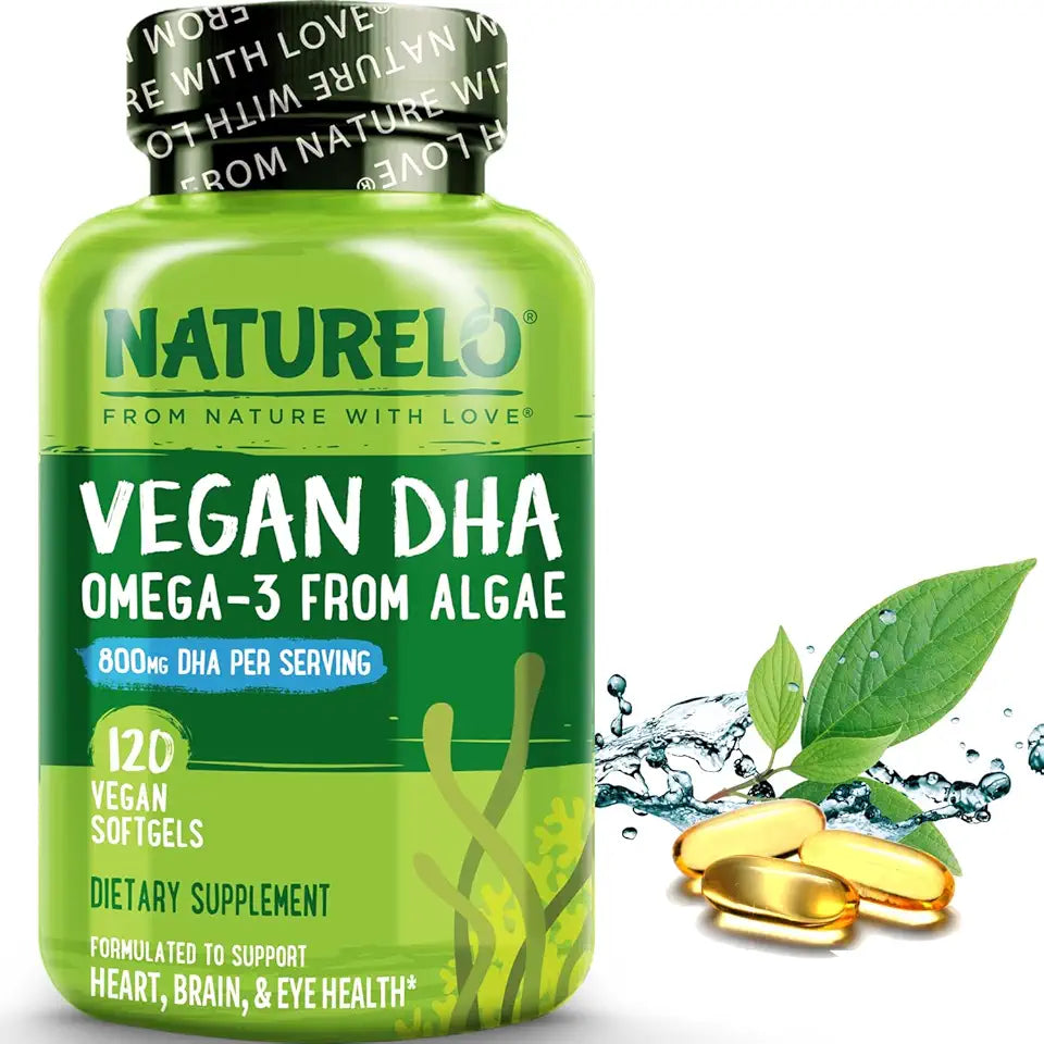 Vegan DHA Omega 3 Algae Oil 120 Softgels L1495