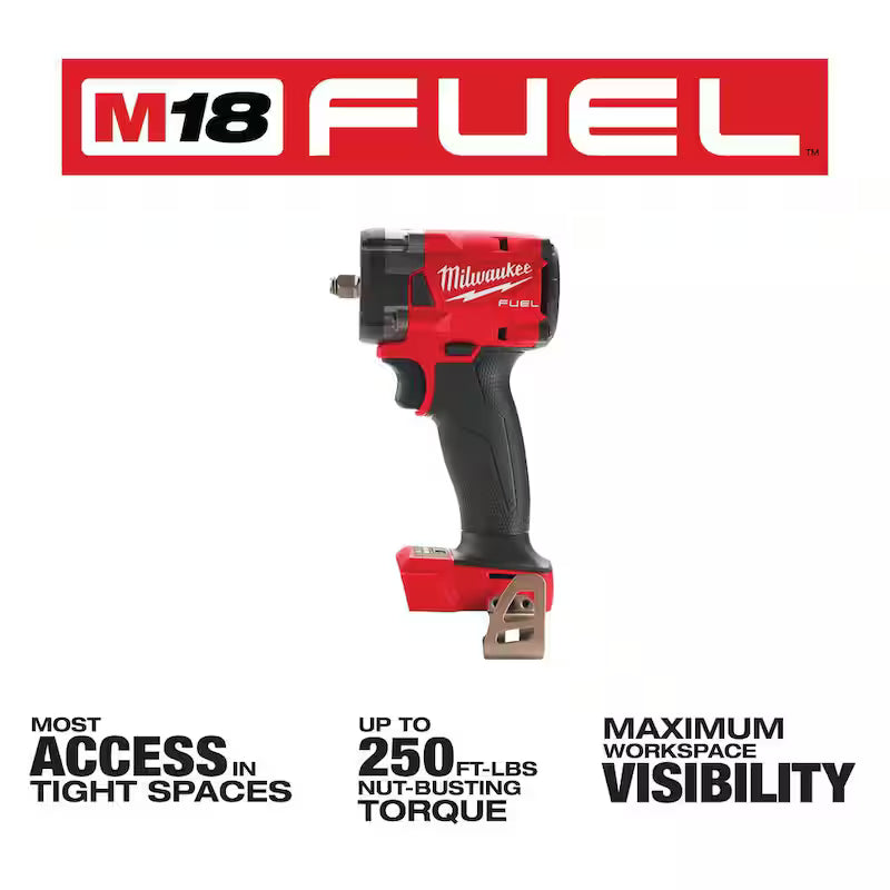 18V Lithium-Ion Brushless Cordless Compact Impact Wrench L999