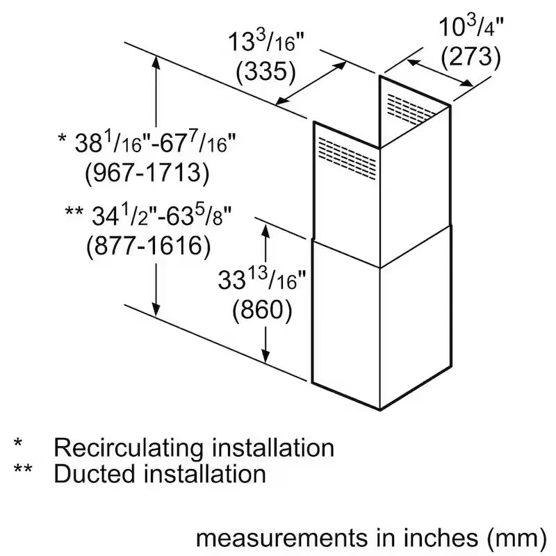 Stainless Steel Chimney Extension A6574