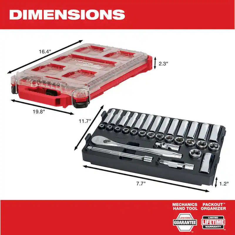 3/8 in. Drive Metric Ratchet and Socket Mechanics Tool Set and Driver Bit Set with Cases (132-Piece) Q520946
