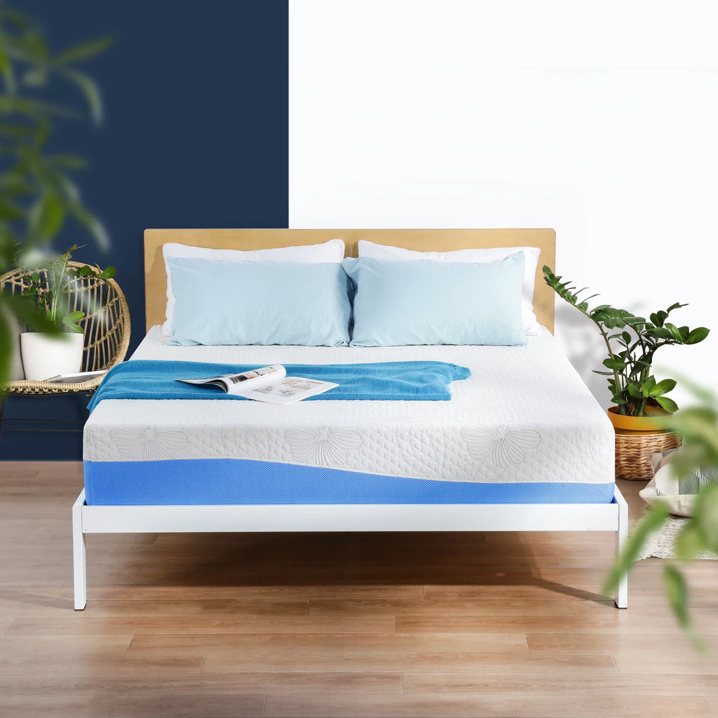 10 Inch Gel Memory Foam Mattress Medium Firm Full Size I51989