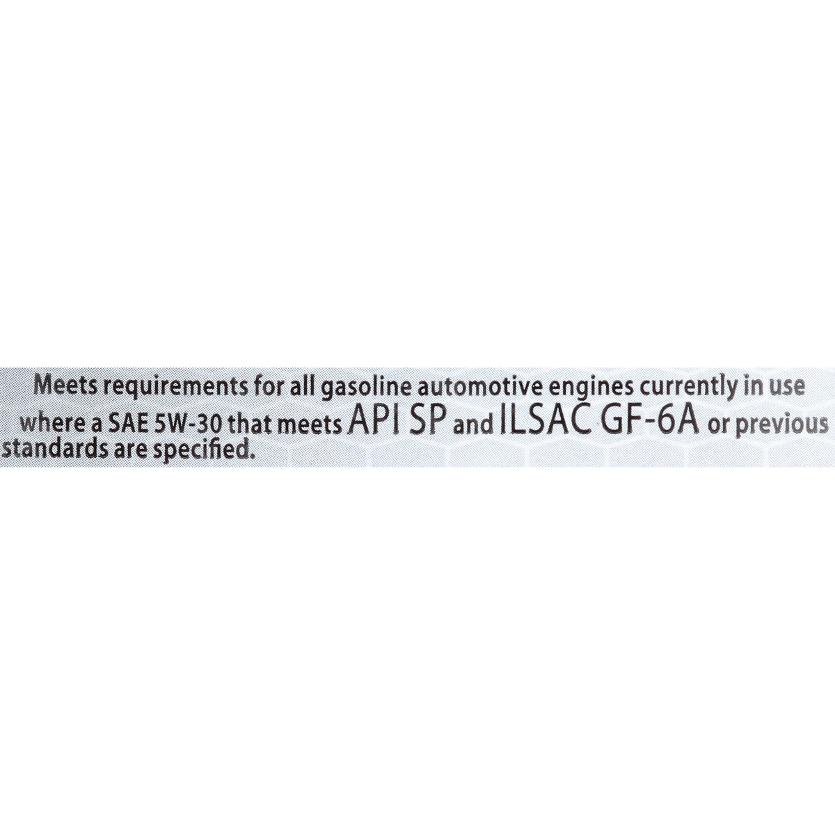 Synthetic Blend Motor Oil SAE 5W-20, 5 Quarts P8248