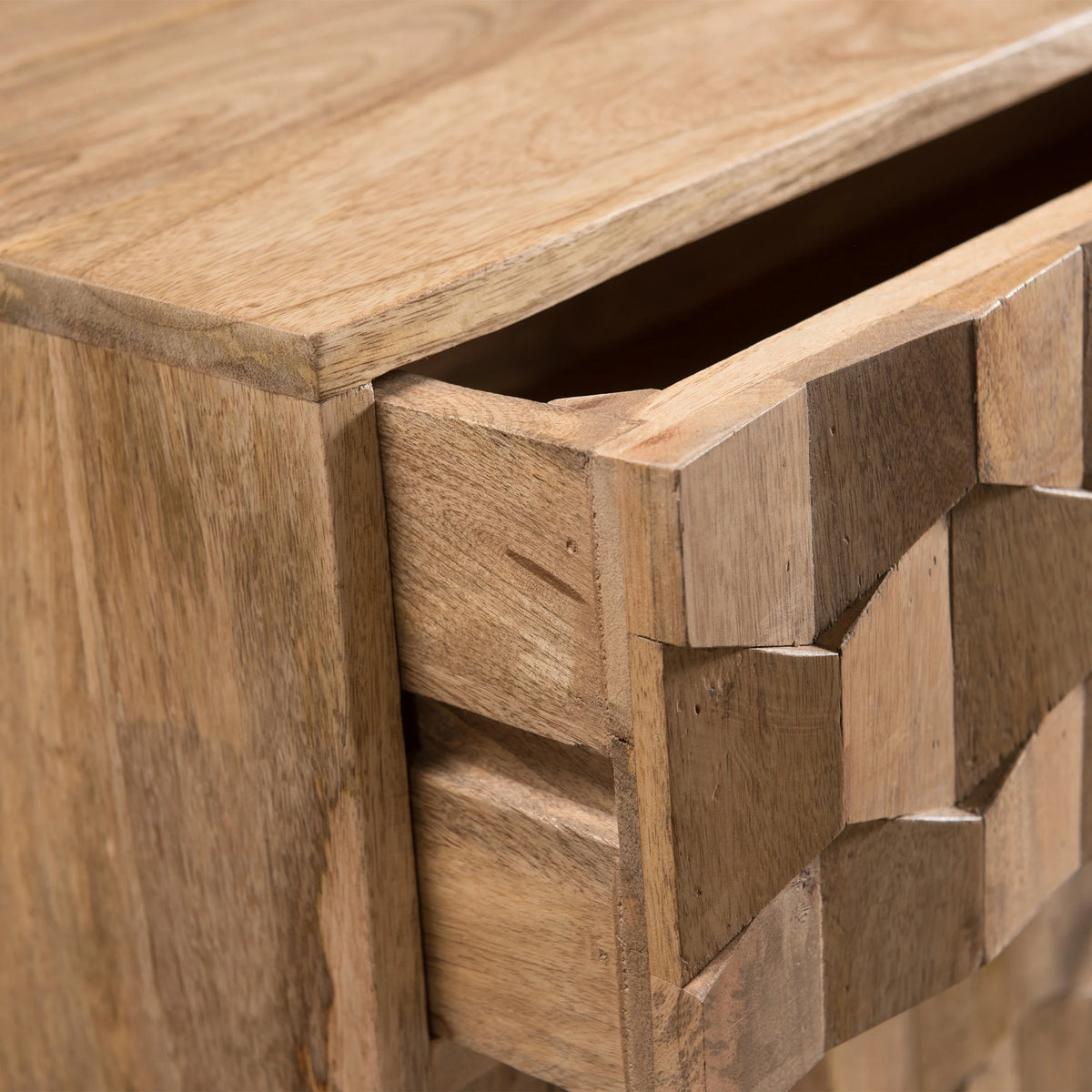 Handmade Mango Wood 3 Drawer Chest G3268