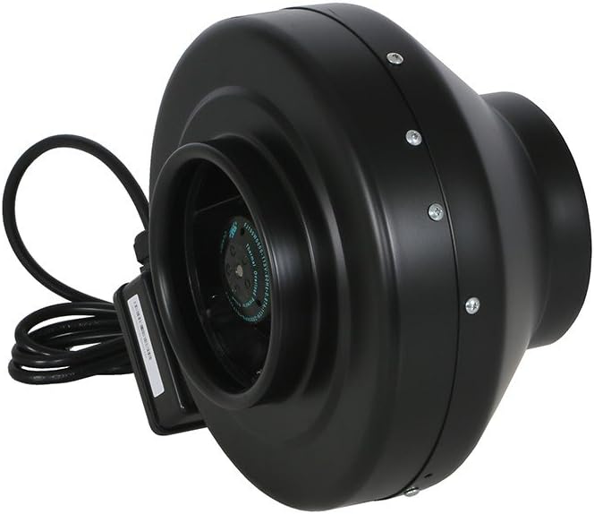 8 Inch Inline Fan 745 CFM Steel Housing Q589
