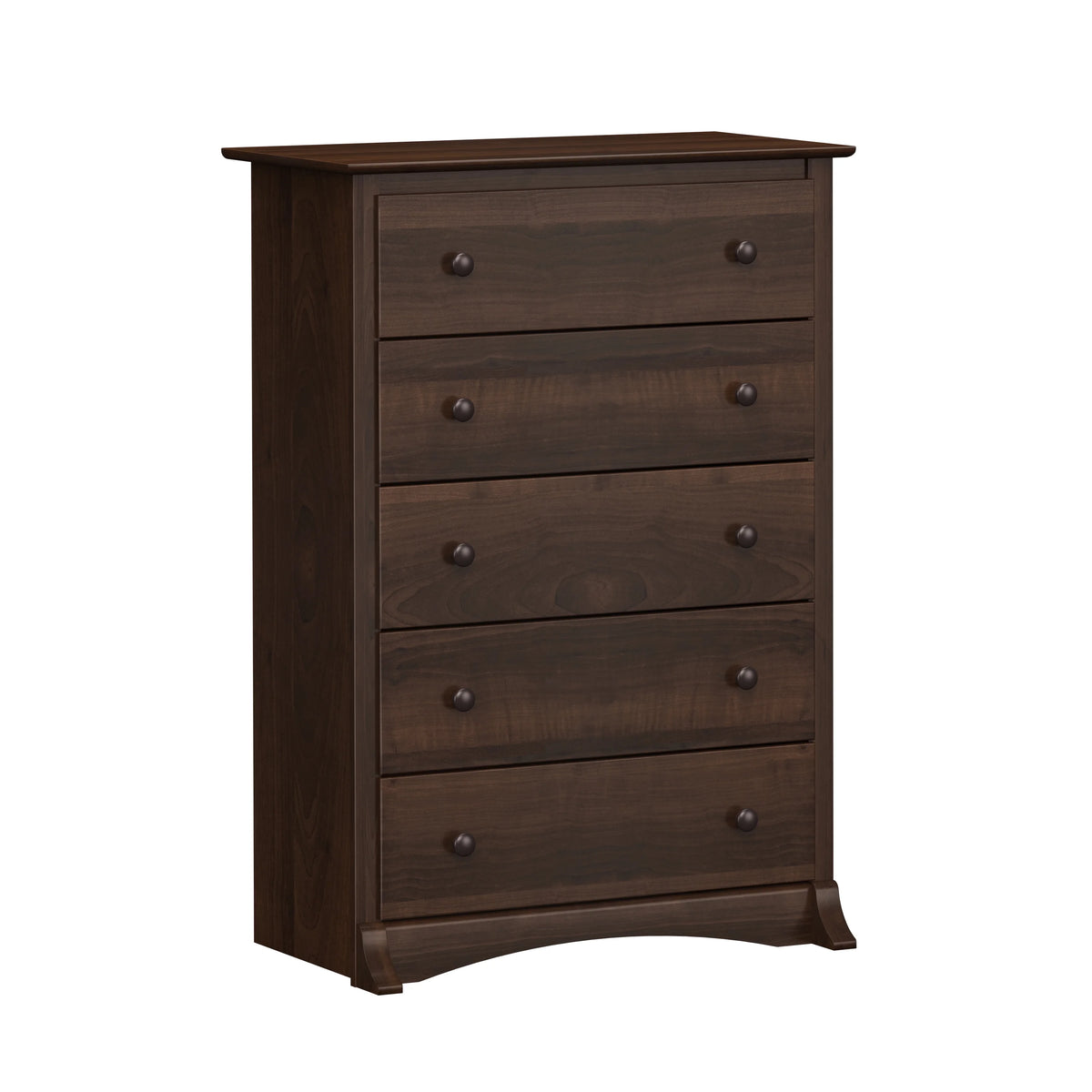 Espresso 5-Drawer Chest X7949
