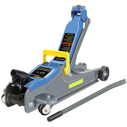 2.5 Ton Hydraulic Floor Jack with Portable Handle and Reflective Tape O87238