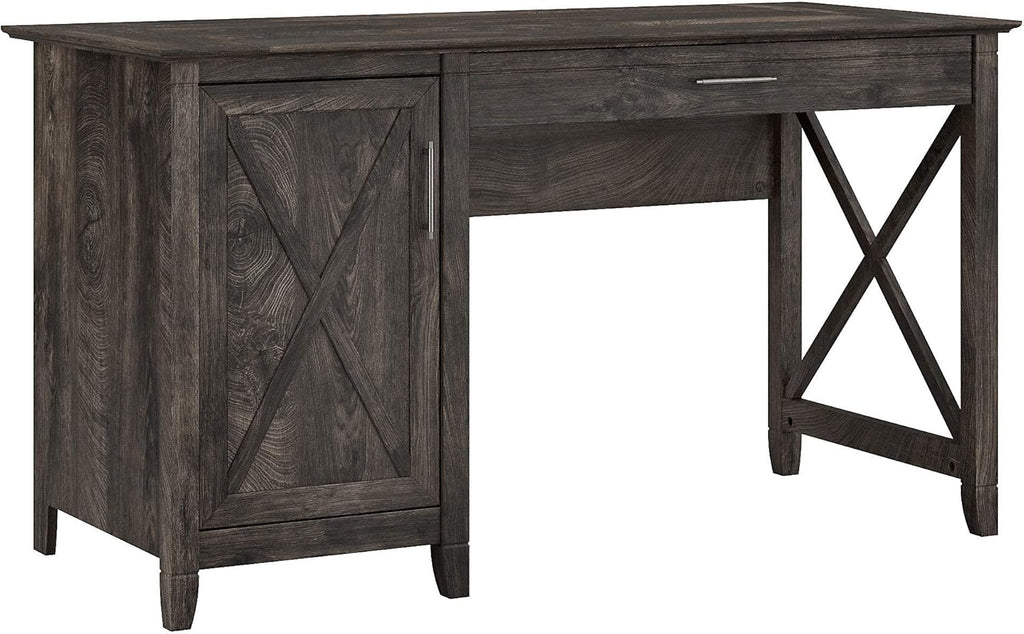54W Computer Desk with Keyboard Tray and Storage K531236