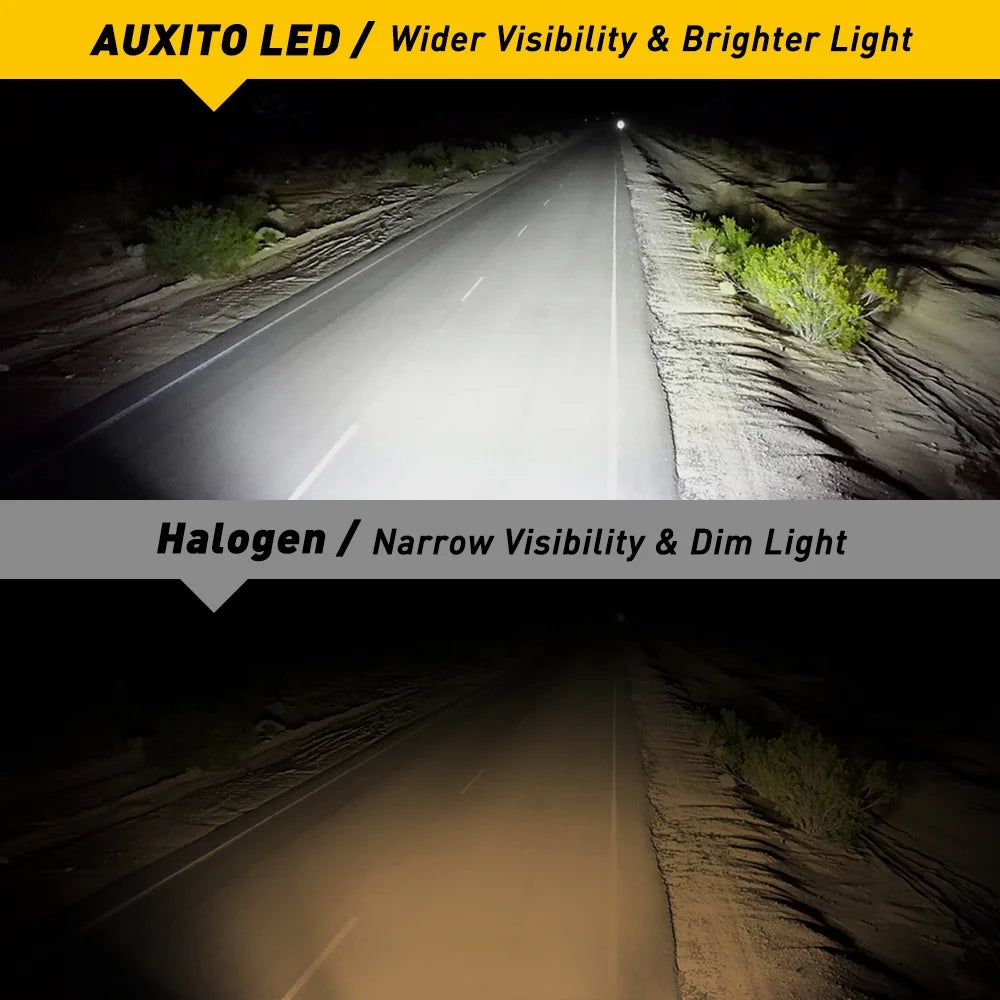 9012 LED Headlight Bulb 6500K Cool White Pack of 2 R291777