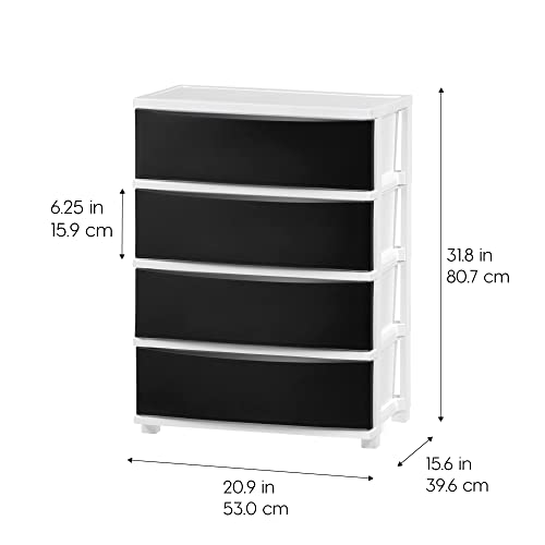 Plastic 4-Drawer Storage Organizer N62134