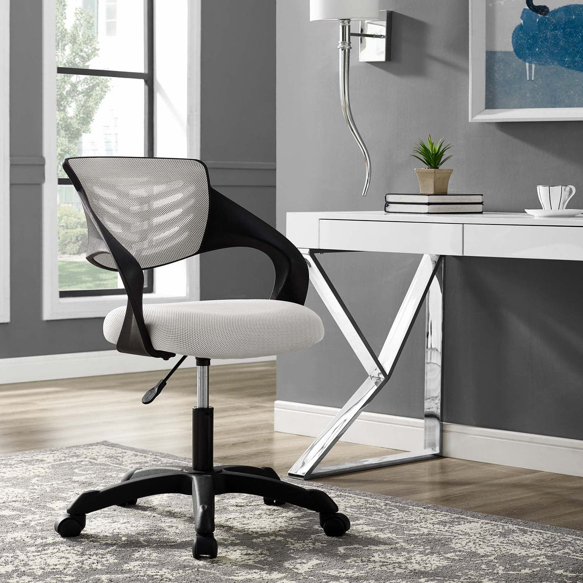 Gray Mesh Office Chair W867789