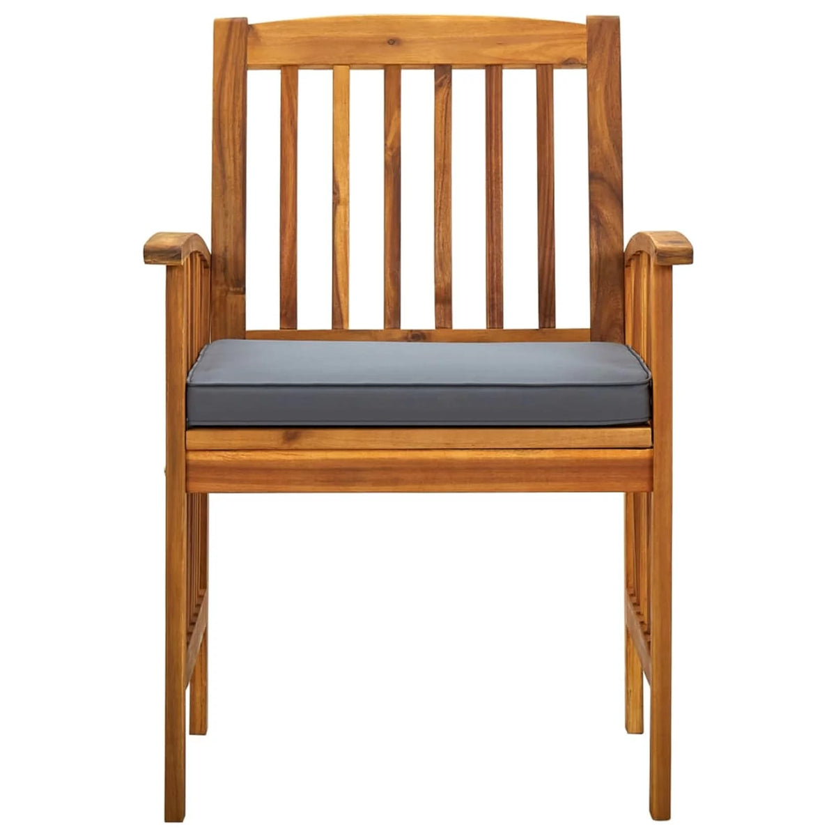 Garden Dining Chairs 2 pcs with Cushions Acacia Wood K825849
