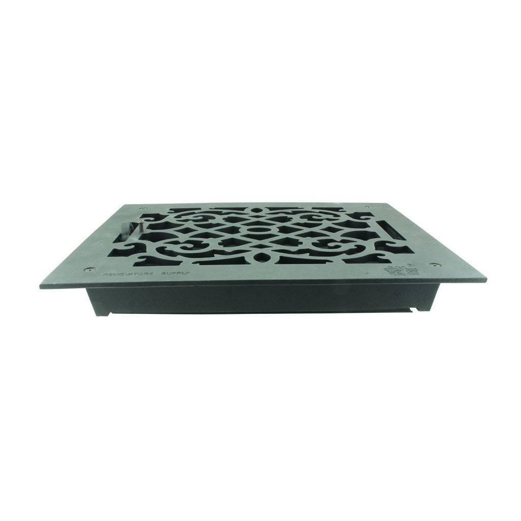 Cast 10 x 12 Duct Floor Heat Register Louver Vent E990166