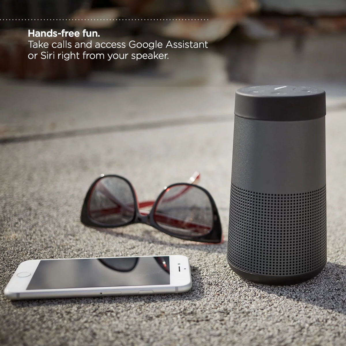 Black Portable Bluetooth Speaker I8349