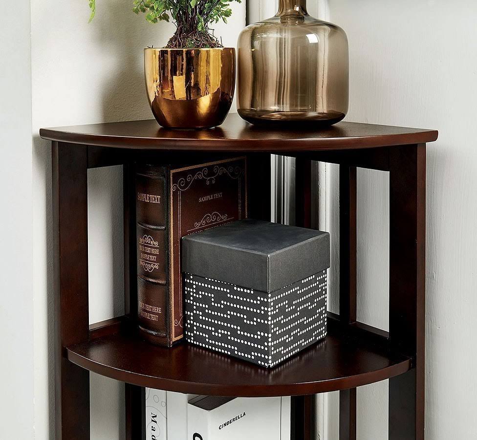 Dark Walnut Corner Cabinet K4241