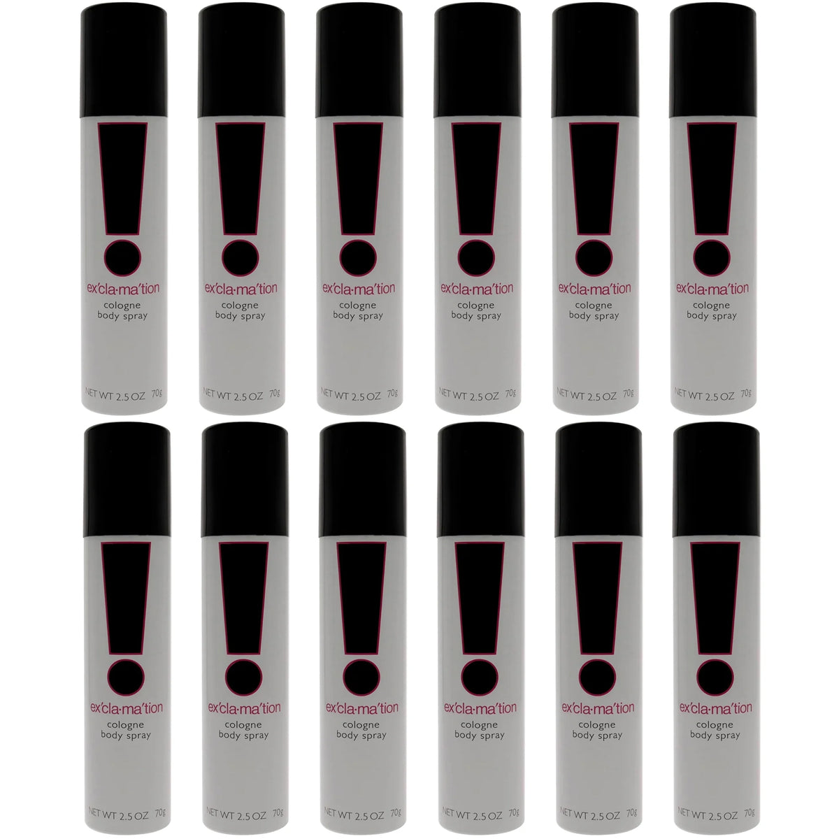 12 Pack 2.5 Fl Oz Cologne Body Spray V2793