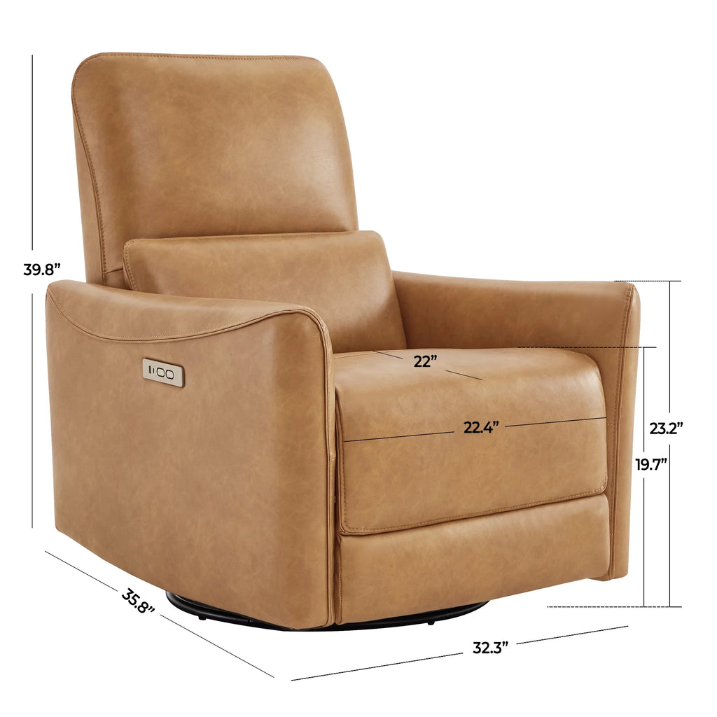 Power Recliner Swivel Glider Rocker Chair with USB E916