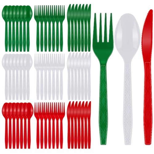 360 Pcs Disposable Plastic Flatware Set B67254