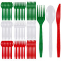 360 Pcs Disposable Plastic Flatware Set B67254