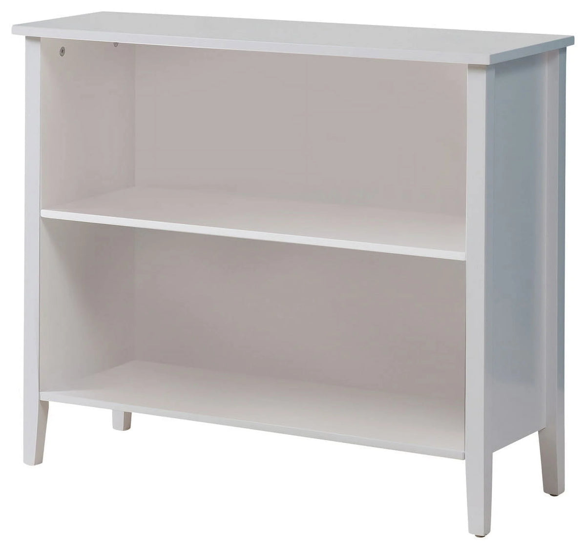 White Wood 2 Tier Kids Bookcase C4083