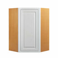White 30 inch Wide x 27 inch Tall 1 Door Wall Cabinet P697242